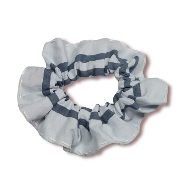 THE MARU UPCYCLED YUKATA FABRIC SCRUNCHIE : Vintage Yukata Fabric (Assorted Prints)