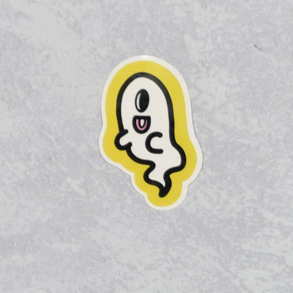 Kawaii Ghost Vinyl Sticker