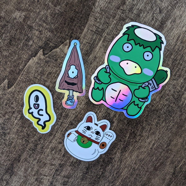 STICKER PACK: Kawaii Stickers (4 Pack)