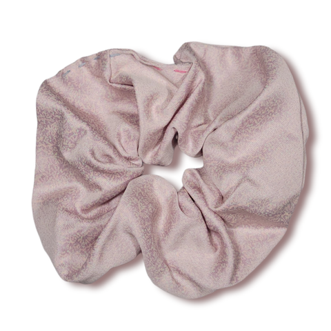 THE MARU UPCYCLED KIMONO FABRIC SCRUNCHIE  : Wisteria Purple