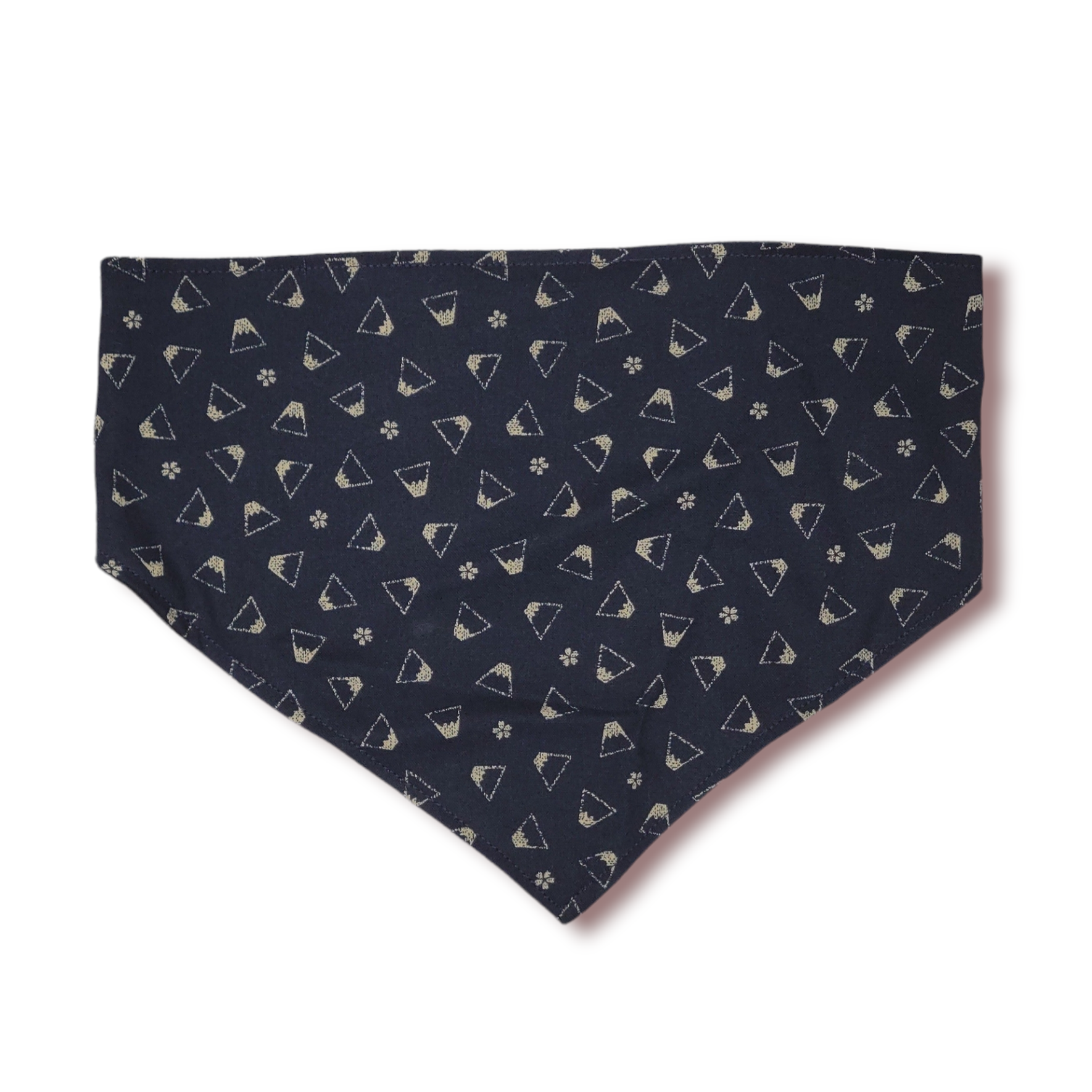 THE DOG BANDANA by Mochi and Chill - Mt. Fuji Print Japanese Fabric Dog Bandana