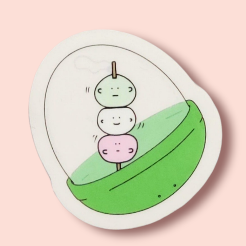 Dango Gachapon Vinyl Sticker