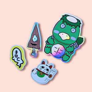 STICKER PACK: Kawaii Stickers (4 Pack)