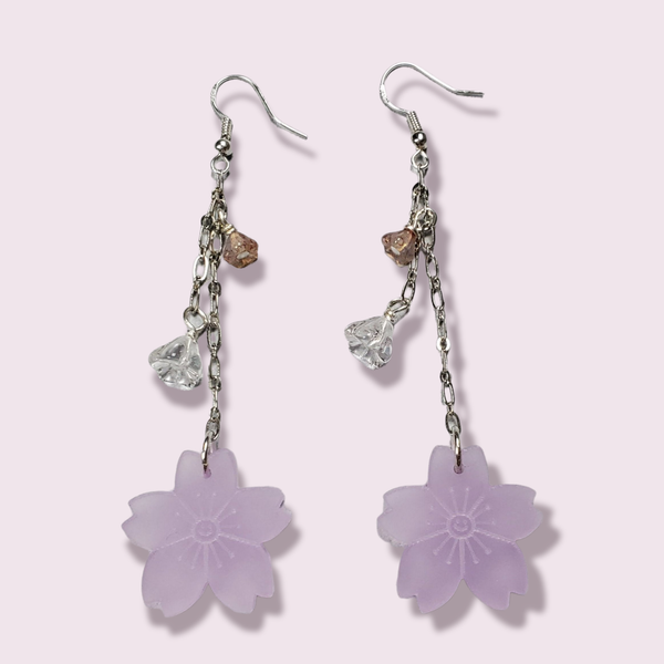 CHEERY CHERRY BLOSSOM EARRINGS