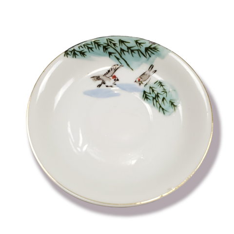 Birds (B) Vintage Made in Japan Saucer Dish